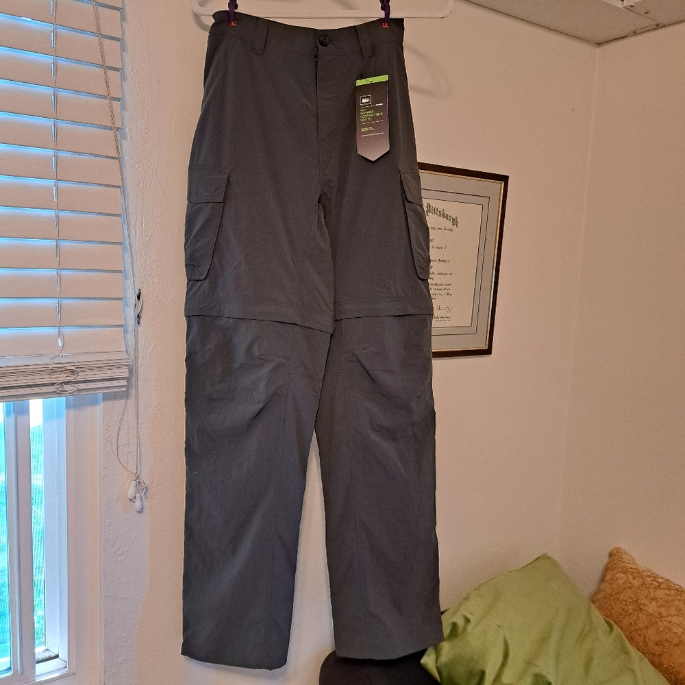 NWT REI Men's Convertible Hiking Pants